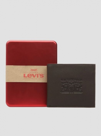 Levi's Мужской Кошелёк Коричневый [5]