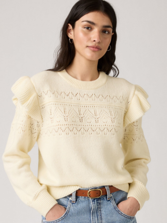 Levi's Женский Свитер Белый Regular [1]