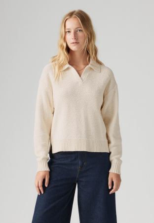FEMEI - Levi's Pulover Crem Relaxed Femei