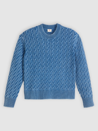 Levi's Pulover Blue Relaxed Femei [5]