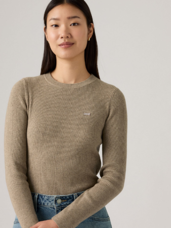 Levi's Женский Свитер Коричневый Regular [1]