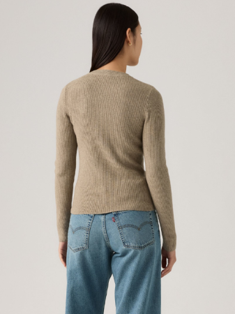 Levi's Женский Свитер Коричневый Regular [3]