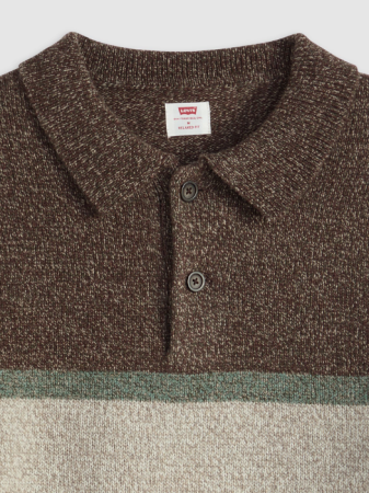 Levi's Pulover Cafeniu/Verde Relaxed Barbati [4]