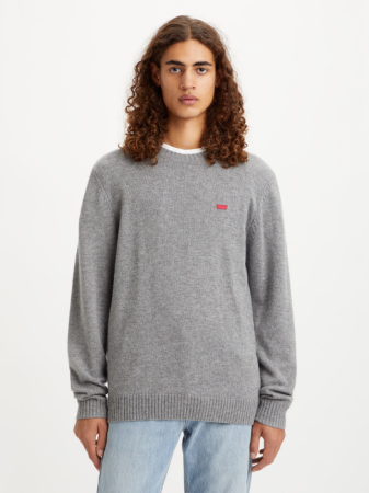 BARBATI - Levi's Pulover Gri Deschis Regular Barbati