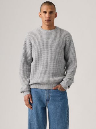 BARBATI - Levi's Pulover Gri Relaxed Barbati