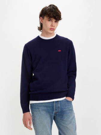 BARBATI - Levi's Pulover Navy Regular Barbati
