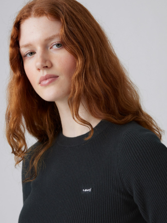 Levi's Женский Свитер Чёрный Slim [2]