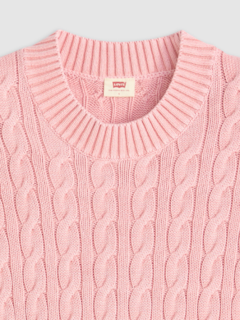 Levi's Pulover Roz Deschis Relaxed Femei [4]