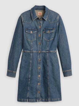Levi's Rochie Haki  Femei [5]