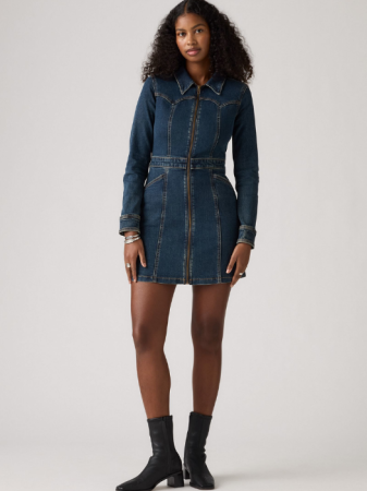 Rochii - Levi's Rochie Indigo Regular Femei