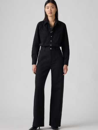 Брюки - Levi's Комбинезон-Брюки Antracit Wide Leg