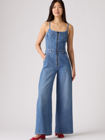 FEMEI - Levi's Salopeta-Pantaloni Albastra Regular Femei
