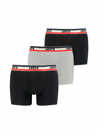 Lenjerie Intima - Levi's Set Lenjerie Black/Grey Melange   Barbati