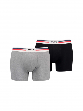 Lenjerie Intima - Levi's Set Lenjerie Mid Grey Melange / Black   Barbati