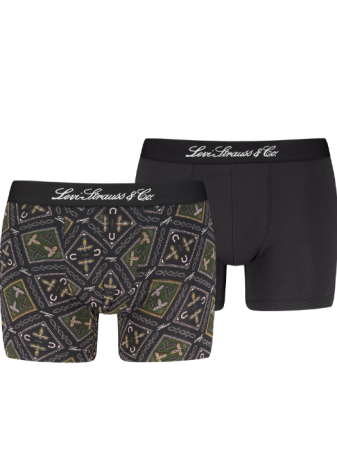 BARBATI - Levi's Set Lenjerie Verde/Negru  Barbati