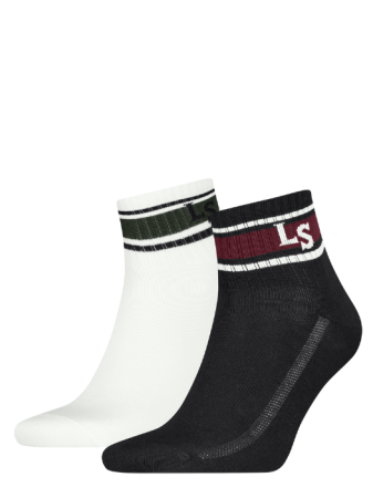 ACCESORII - Levi's Set Sosete Albe/Negre  Barbati
