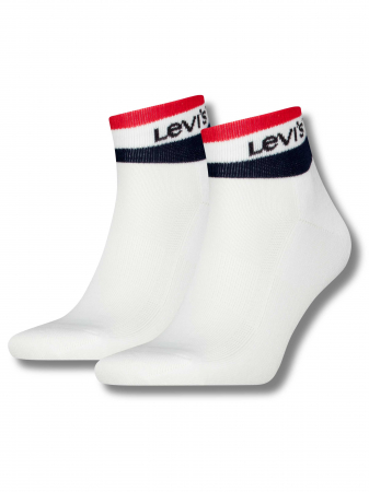 BARBATI - Levi's Set Sosete Albe  Barbati