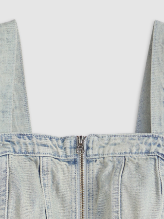 Levi's Top Albastru Slim Femei [4]