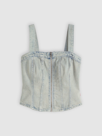 Levi's Top Albastru Slim Femei [5]
