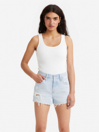 Tricouri si Topuri - Levi's Top Alb Slim Femei