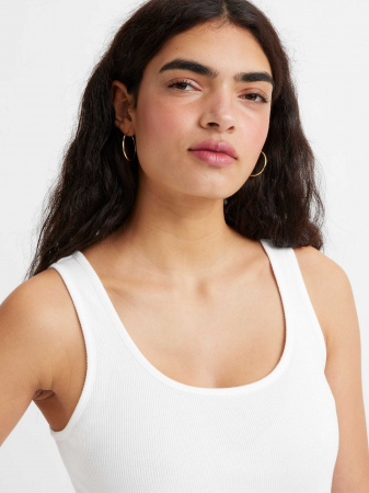 Levi's Top Alb Slim Femei [2]