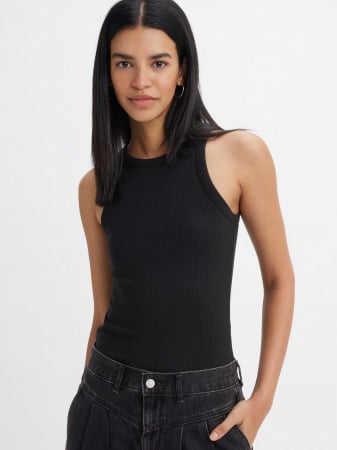 Levi's Женский Топ Чёрный Slim [2]