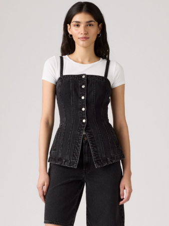 Levi's Top Negru Slim Femei [1]