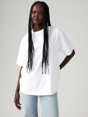FEMEI - Levi's Tricou Alb  Femei