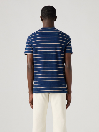 Levi's Мужская Футболка Темно-Синяя Regular [3]