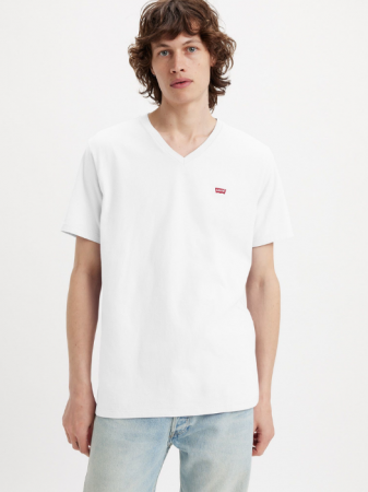 Футболки и Поло - Levi's Мужская Футболка Белая Regular