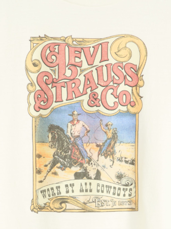 Levi's Tricou Alb Regular Femei [4]