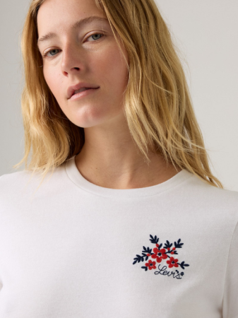 Levi's Tricou Alb Regular Femei [2]