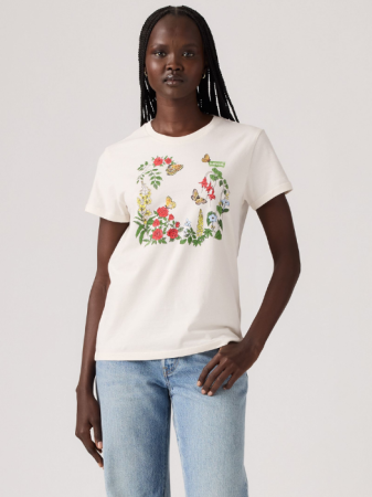Levi's Tricou Alb Regular Femei [1]