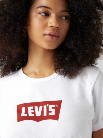 Levi's Женская Футболка Белая Regular [2]