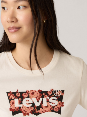 Levi's Tricou Alb Regular Femei [2]