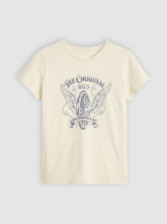 Levi's Tricou Crem Regular Femei [4]