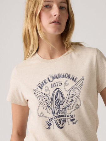 Levi's Tricou Crem Regular Femei [2]