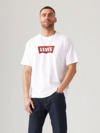 IMBRACAMINTE - Levi's Tricou Alb Relaxed Barbati