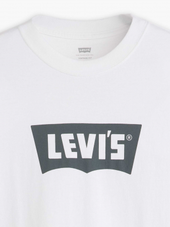 Levi's Мужская Футболка Белая Relaxed [5]