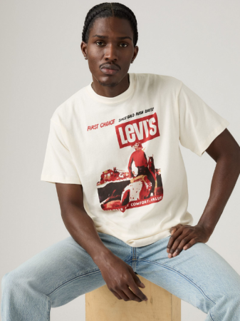 Levi's Tricou Alb Relaxed Barbati [1]