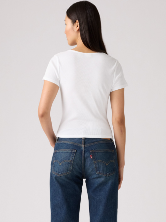 Levi's Tricou Alb Slim Femei [3]