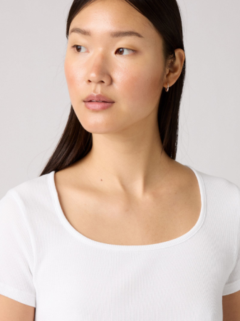 Levi's Tricou Alb Slim Femei [2]
