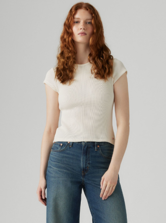 FEMEI - Levi's Tricou Alb Slim Femei