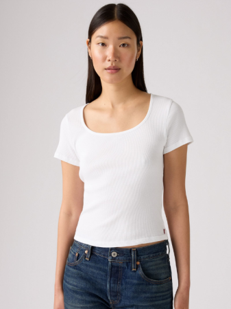 Levi's Tricou Alb Slim Femei [1]