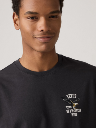 Levi's Tricou Gri Inchis Relaxed Barbati [1]