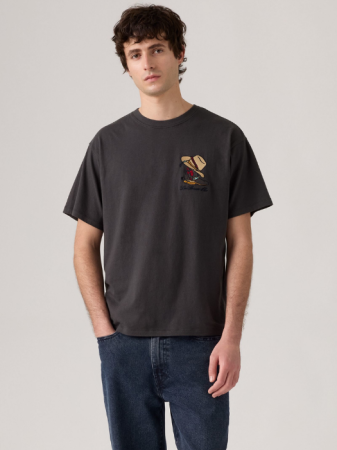 IMBRACAMINTE - Levi's Tricou Antracit Relaxed Barbati