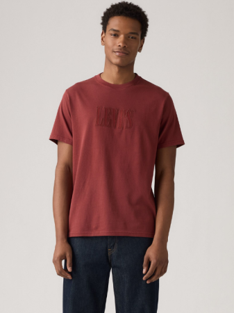 BARBATI - Levi's Tricou Cafeniu Relaxed Barbati