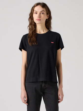FEMEI - Levi's Tricou Negru Regular Femei