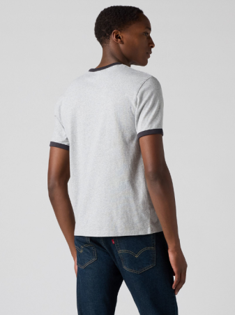 Levi's Мужская Футболка Серая/Чёрная Regular [3]
