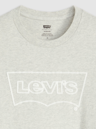 Levi's Мужская Футболка Серая Regular [4]